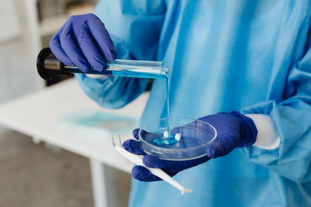 Laboratory equipment, calibrated on site